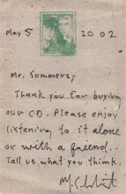 Note from Matmos
